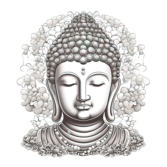 Tranh phật Buddha (3918)